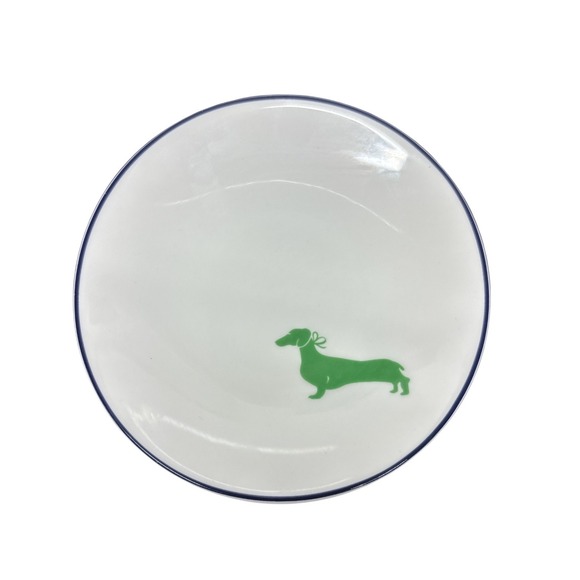 Kate Spade Wickford Dachshund Tidbit Dessert Plate 5.75" Lenox Mug 4" EUC Set - Picture 3 of 11